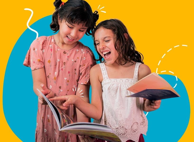 Clube Quindim - Banner principal do clube de livros infantis