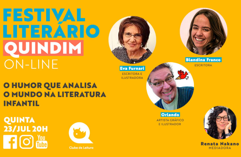 Festival Literário: O humor que analisa o mundo na literatura infantil