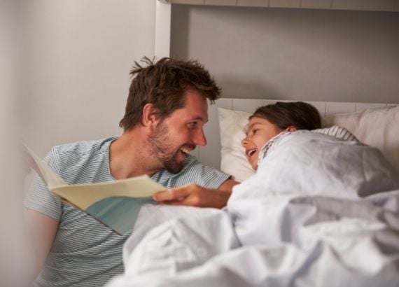 Rotina do sono. Livros para dormir e histórias para ninar
