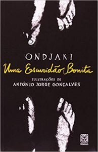 Livros para crianças de 11 anos. Capa do livro uma escuridão bonita do autor Ondjaki, editora Pallas
